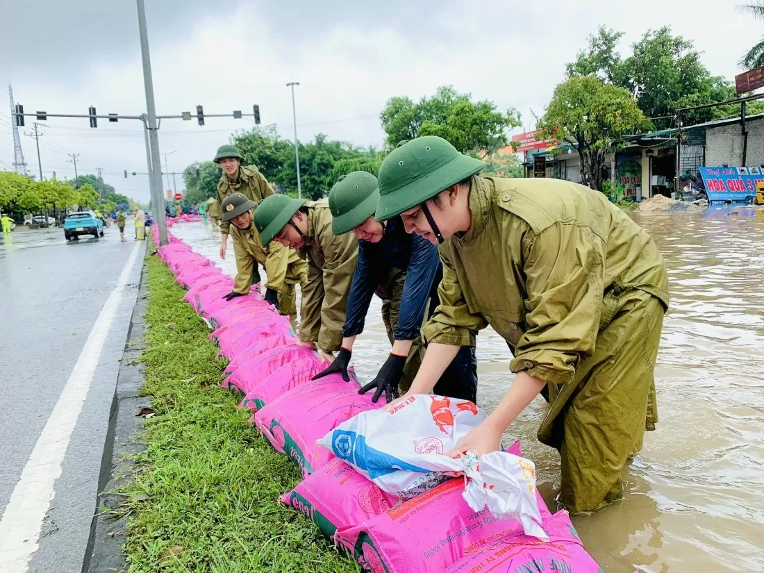 Hà Nam: Lũ trên sông Đáy vượt báo động 3, hàng trăm hộ dân phải sơ tán