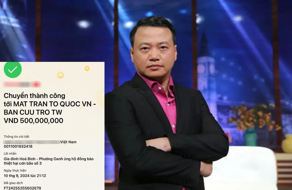 ‘Check var’ sao kê: Vợ chồng Shark Bình, Phương Oanh bị nghi ngờ số tiền 500 triệu đồng