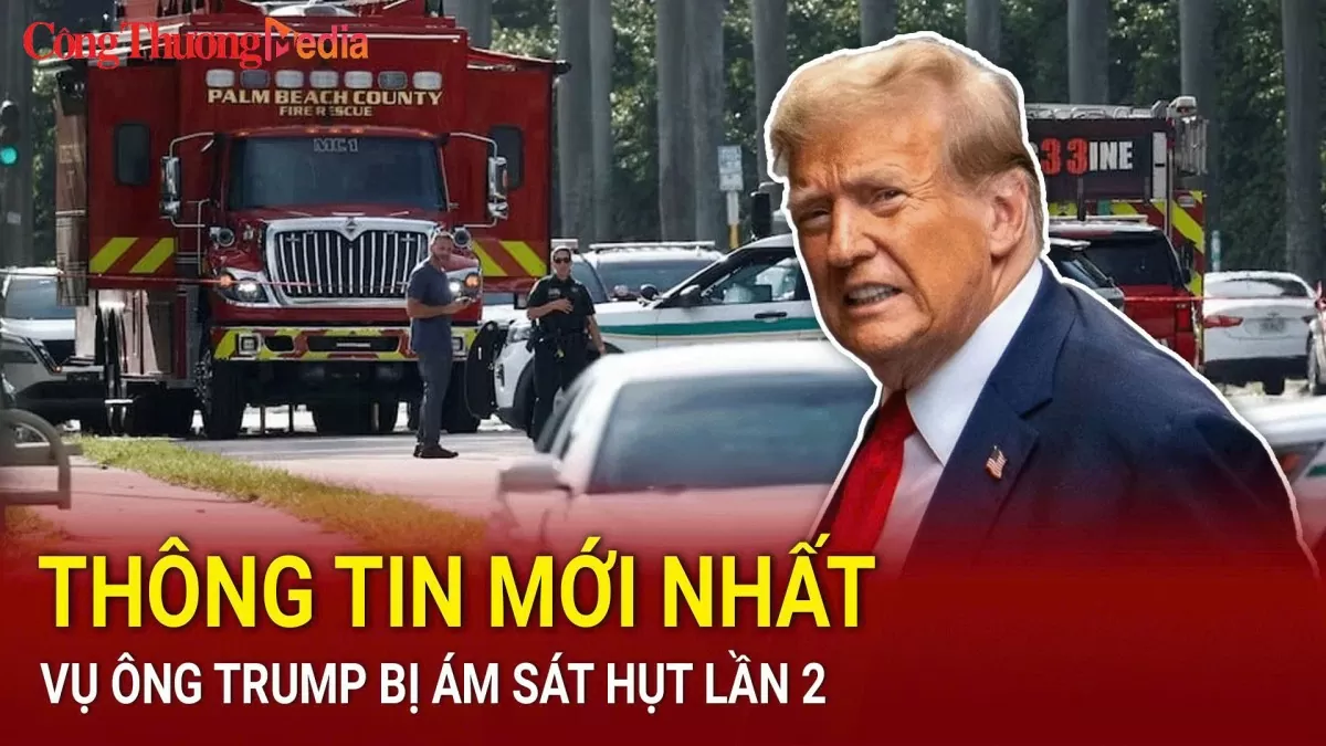 Thông tin mới nhất vụ ông Trump bị ám sát hụt lần hai