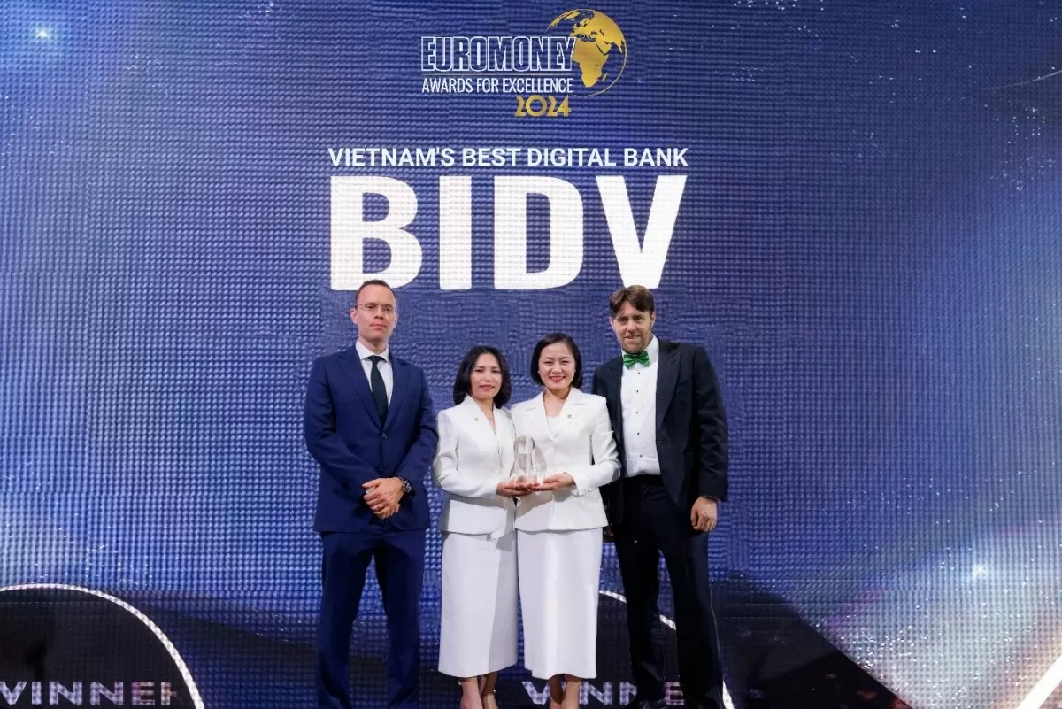 BIDV nhận giải thưởng 