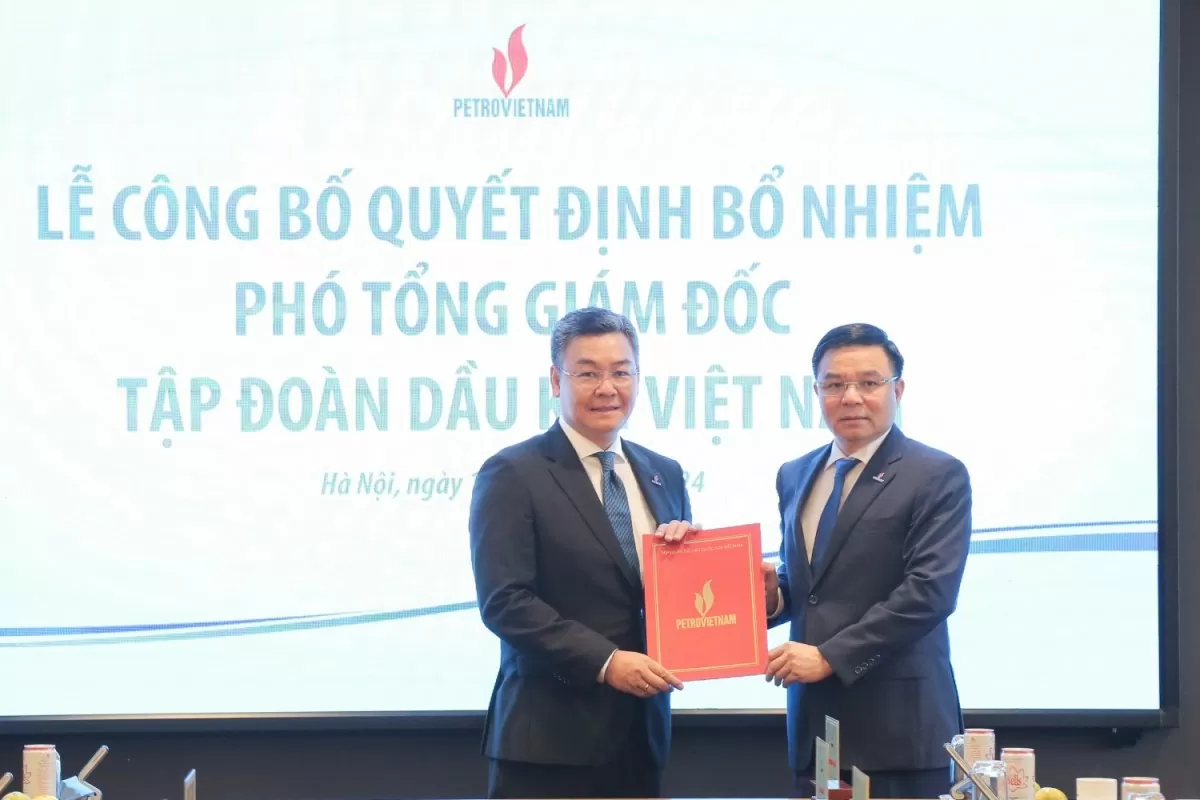 Bổ nhiệm ông Lê Mạnh Cường làm Phó Tổng Giám đốc Petrovietnam