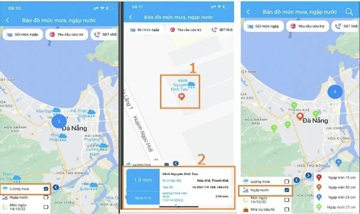 Đà Nẵng đưa vào sử dụng hệ thống theo dõi mưa, ngập trên địa bàn
