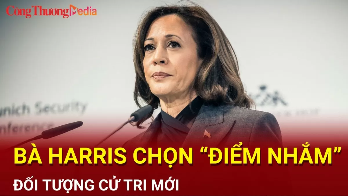 Bầu cử Mỹ 2024: Bà Harris chọn 