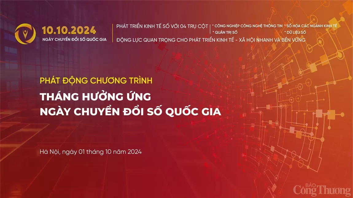 Phổ cập bộ nhận diện Ngày Chuyển đổi số quốc gia năm 2024