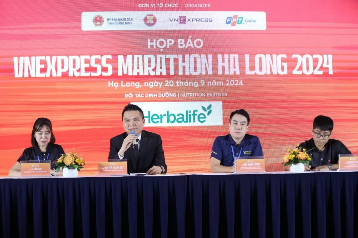 Giải Vnexpress Marathon Hạ Long 2024 tiếp tục lan tỏa những thông điệp về lối sống lành mạnh