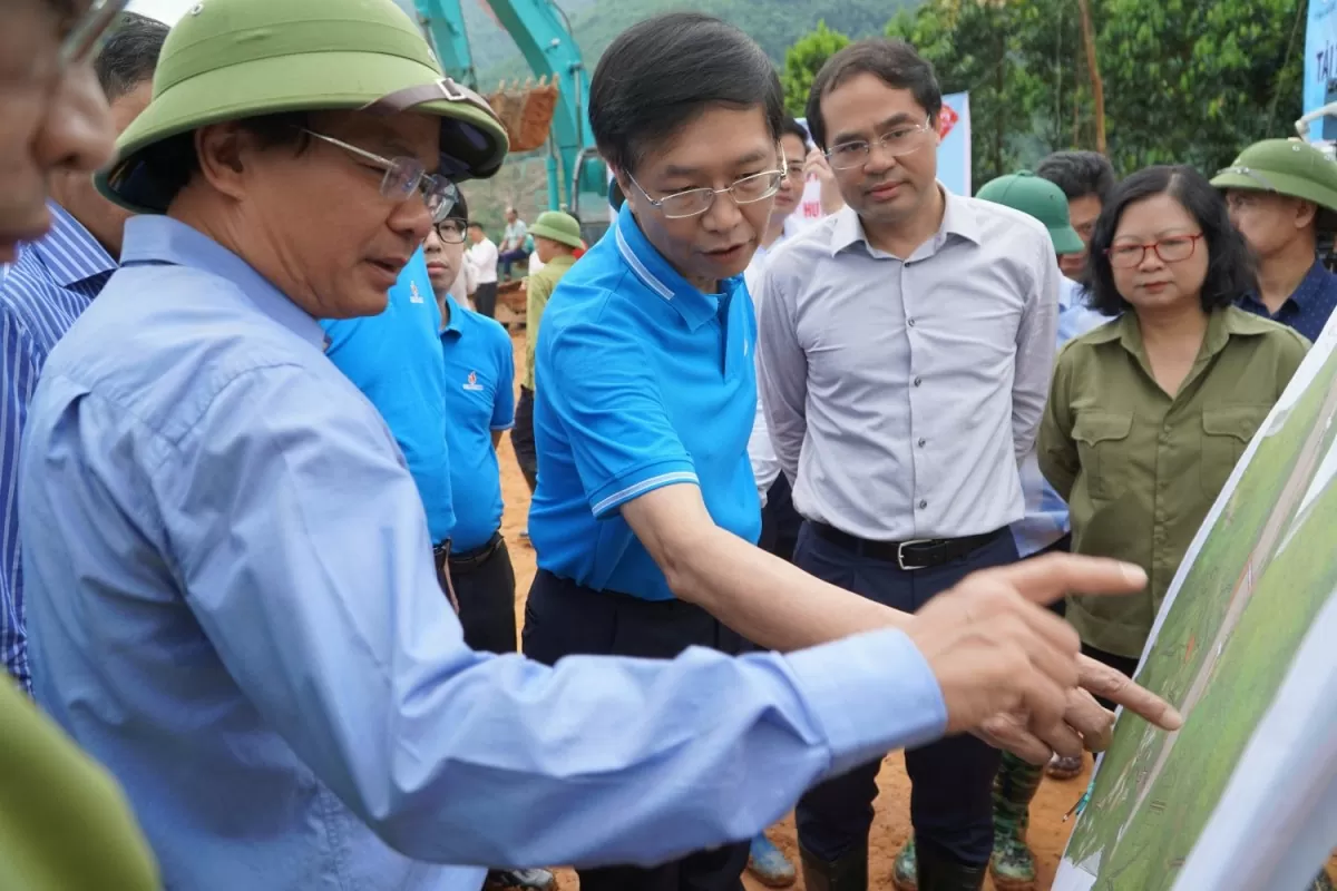 Lễ khởi công đặc biệt tại thôn Kho Vàng