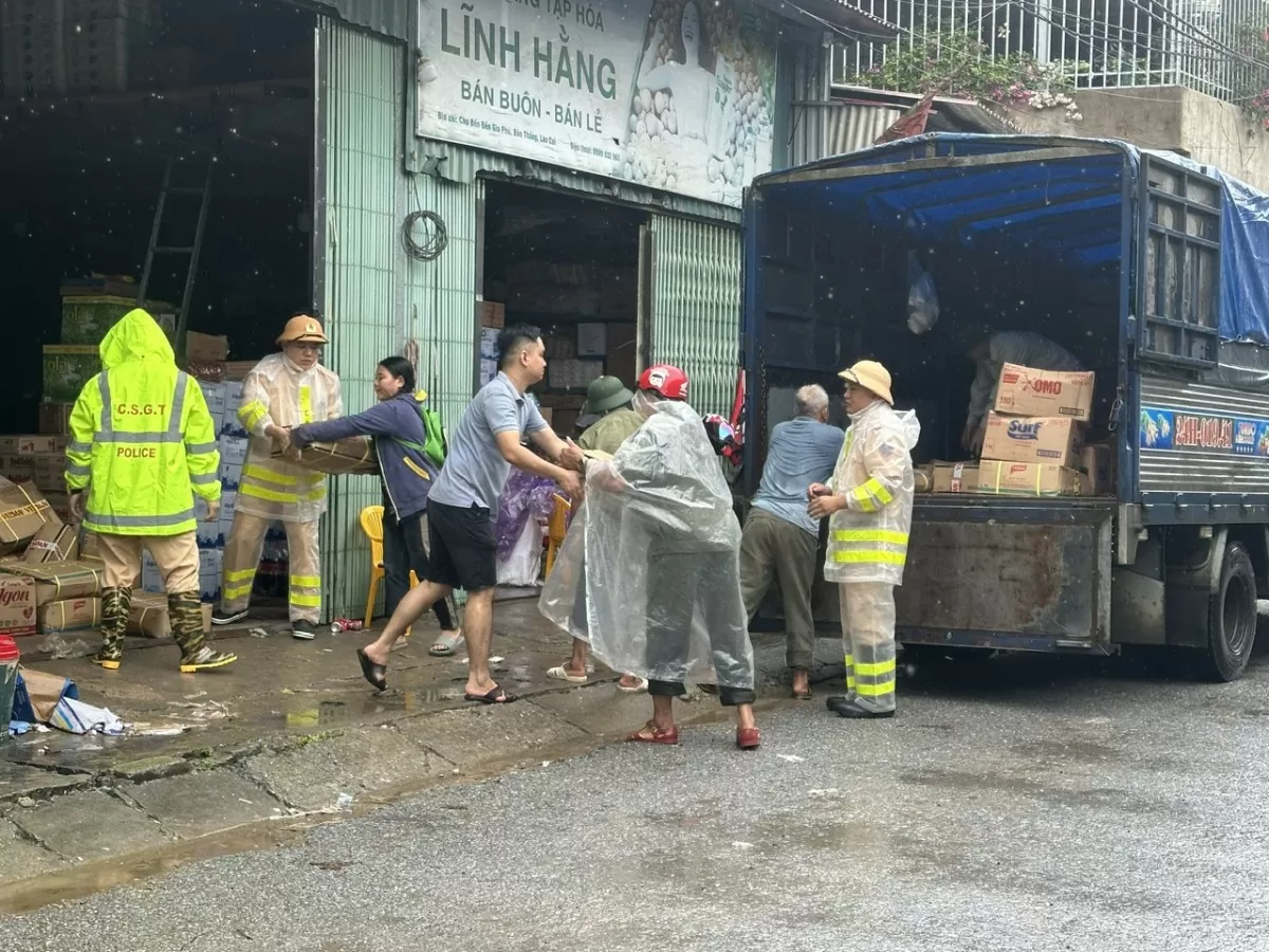 Bảo Thắng: Thiệt hại hơn 300 tỷ đồng, tập trung chăm lo đời sống đồng bào sau mưa bão