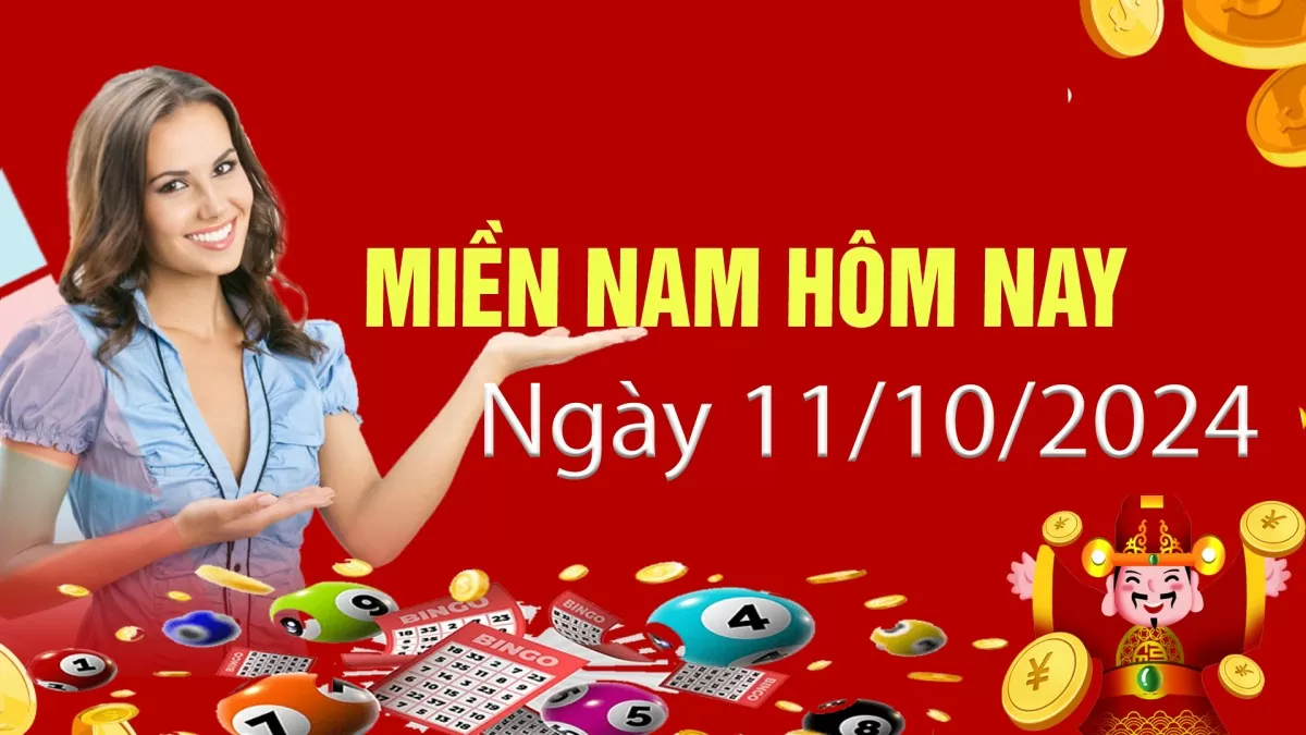 XSMN 11/10, Kết quả xổ số miền Nam hôm nay 11/10/2024, xổ số miền Nam ngày 11 tháng 10,trực tiếp XSMN 11/10