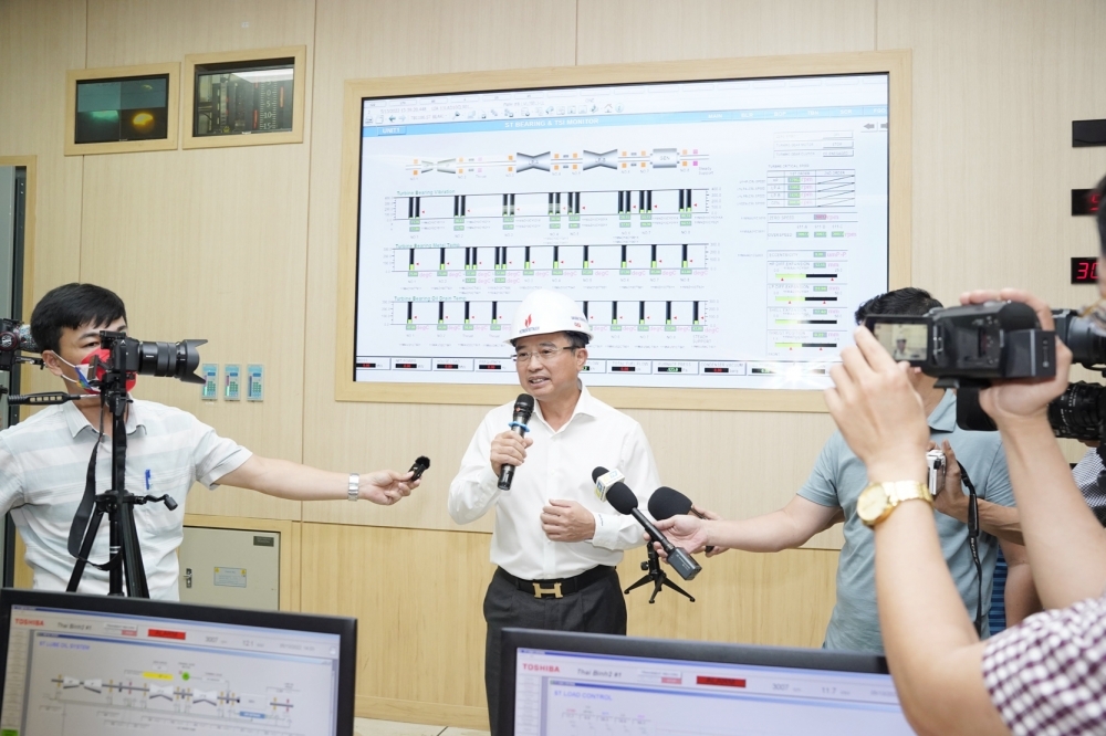 Tổ máy số 1 Nhà máy nhiệt điện Thái Bình 2 hoà lưới điện quốc gia: Cột mốc lớn của dự án trọng điểm