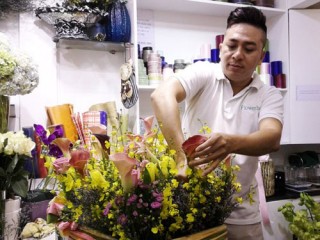 Nhà bán hoa kỳ vọng vào lễ Tình nhân
