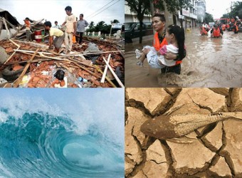 biến đổi khí hậu – hạn hán, lũ lụt,  lốc xoáy...đang "đe dọa" sự sống của con người