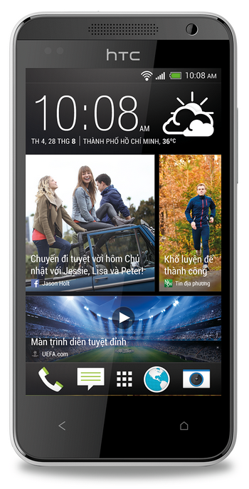 HTC Desire 300 với 3 màu sành điệu