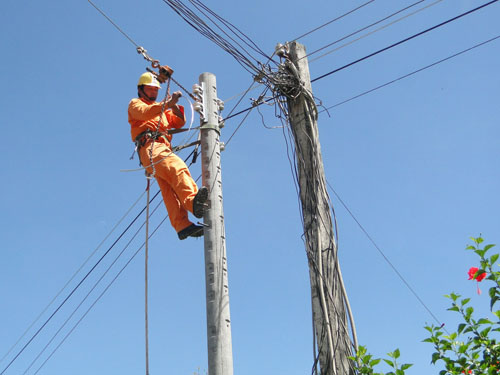 Tích cực kiểm  tra, củng cố lưới điện phục vụ mùa khô         