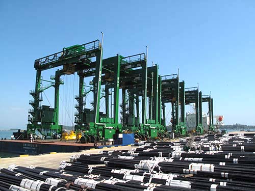 Doosan Vina cung ứng nhiều cầu trục cho các cảng biển