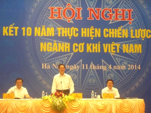 Thủ tướng Chính phủ Nguyễn Tấn Dũng chủ trì hội nghị.