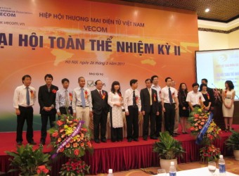 Ban chấp hành mới của Hiệp hội TMĐT Việt Nam nhiệm kỳ 2011- 2015.