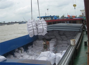 Xuất khẩu gạo của Việt Nam có sự tăng trưởng tích cực trong tháng 4 và 5/2012.