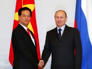 Thủ tướng Nguyễn Tấn Dũng hội kiến Tổng thống Putin