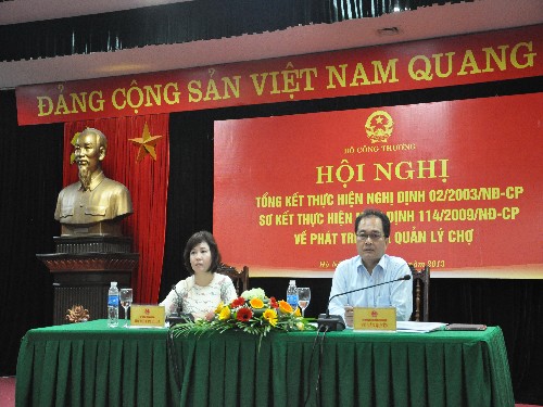 Thứ trưởng Bộ Công Thương Hồ Thị Kim Thoa chủ trì hội nghị