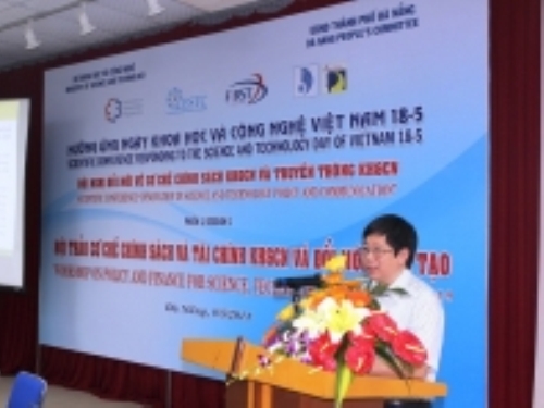 Thứ trưởng Trần Quốc Khánh phát biểu tại Hội thảo