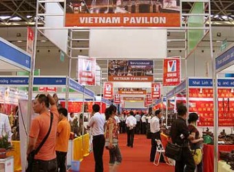 Gian hàng Việt Nam tại CAEXPO 2010