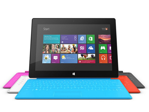 Mẫu máy tính bảng Surface RT. (Nguồn: Microsoft)