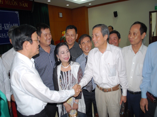 Chủ tịch nước Trương Tấn Sang "tiếp lửa" cho các doanh nhân