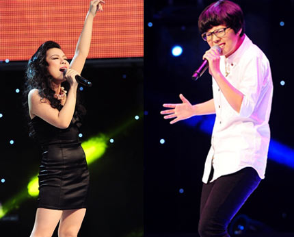 Với 2 lượt "cứu, Hồng Nhung sở hữu thêm 2 giọng hát cá tính là Hà Linh và Vũ Cát Tường