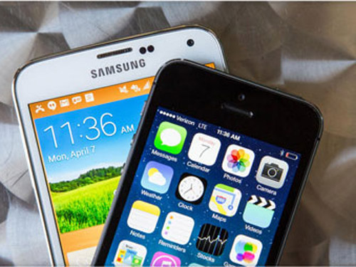 Samsung, Apple tiếp tục là hai ông lớn trên thị trường smartphone.