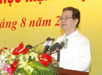 Thủ tướng Nguyễn Tấn Dũng chỉ đạo Hội nghị