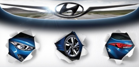 Hình ảnh đầu tiên về xe Hyundai Elantra mới