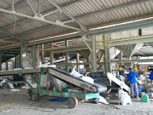 Dây chuyền sản xuất phân bón supe Lâm Thao 