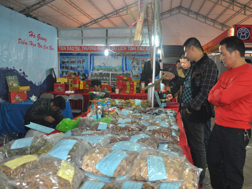 Nông sản Hà Giang được giới thiệu tại nhiều hội chợ