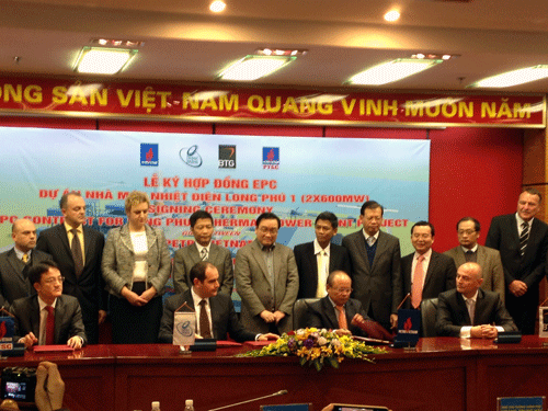 Lễ ký hợp đồng EPC xây dựng Nhà máy Nhiệt điện Long Phú 1 