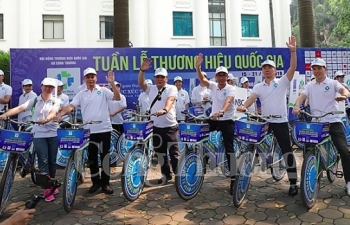 Đạp xe Diễu hành Thương hiệu Quốc Gia: Lan toả giá trị thương hiệu Việt