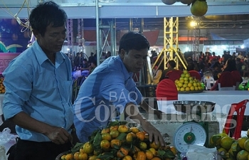 Khai mạc Hội chợ hàng công nghiệp nông thôn và nông sản vùng Đồng bằng sông Hồng - Lễ hội cam Hưng Yên 2018