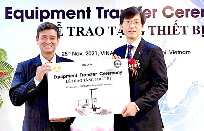 Việt Nam tiếp nhận chuyển giao công nghệ thử nghiệm và chứng nhận từ Hàn Quốc