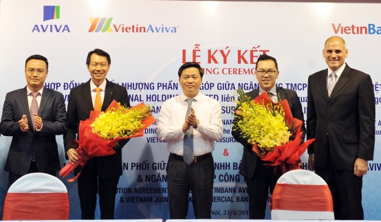 Bảo hiểm Aviva sở hữu toàn bộ cổ phần của liên doanh tại Việt Nam