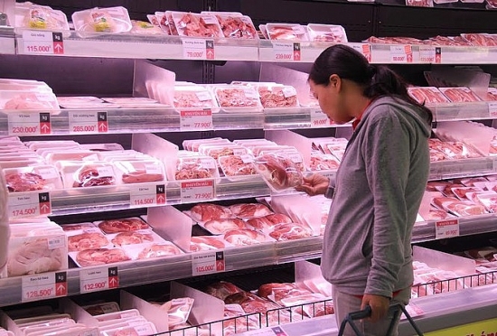 Nhập khẩu thịt lợn và các sản phẩm thịt lợn của Việt Nam tăng 298%
