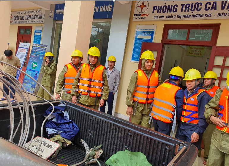 PC Hà Tĩnh: Trực 100% quân số ứng phó với bão lũ