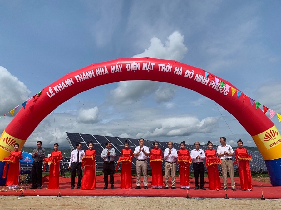 Tập đoàn Hà Đô: Khánh thành nhà máy điện mặt trời HaDo Ninh Phước