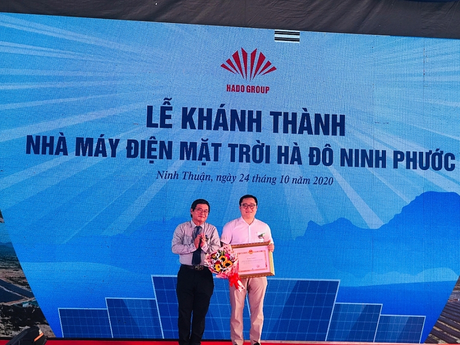 Tập đoàn Hà Đô: Khánh thành nhà máy điện mặt trời HaDo Ninh Phước