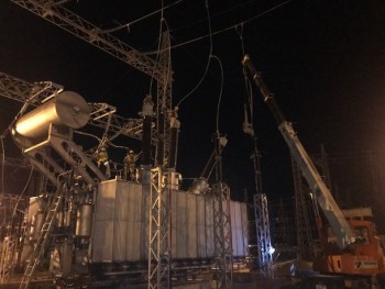 Đóng điện đóng điện thành công dự án Trạm biến áp 220kV Tháp Chàm