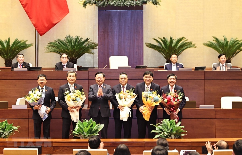 Quốc hội có Tổng Thư ký và 3 Chủ nhiệm Ủy ban mới