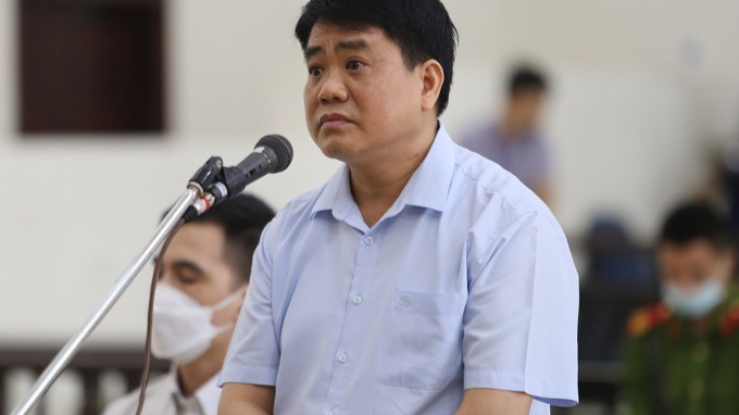 Cựu Chủ tịch Hà Nội Nguyễn Đức Chung tiếp tục hầu toà ngày 11/7