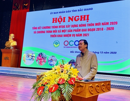 Bắc Giang: Vinh danh 49 sản phẩm OCOP và 38 tập thể xuất sắc trong xây dựng nông thôn mới