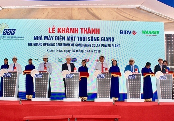 Indian company commissions solar plant in Vietnam