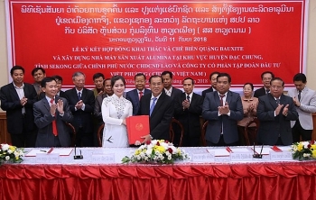 Vietnam implements biggest mining project in Laos