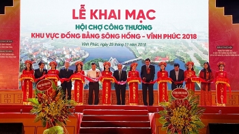 Red River Delta Industry and Trade Fair opens in Vinh Phuc