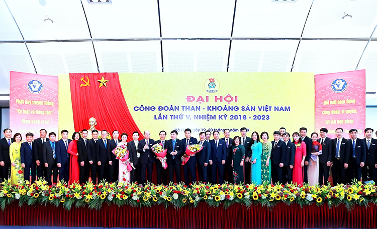 Đồng chí Lê Thanh Xuân tái đắc cử Chủ tịch Công đoàn TKV nhiệm kỳ 2018 - 2023